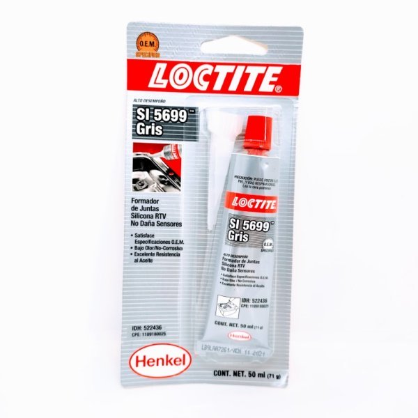 SILICONA GRIS PEQUENA LOCTITE