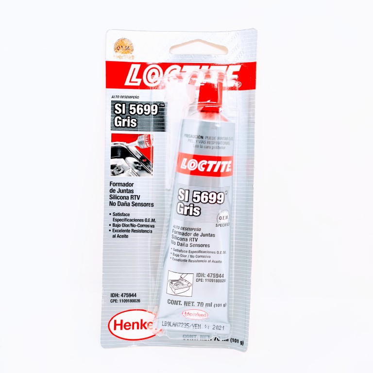 SILICONA GRIS GRANDE LOCTITE